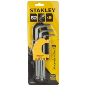 Stanley STMT94162-8 Bộ Lục Giác Stanley hình cầu (9 đầu)